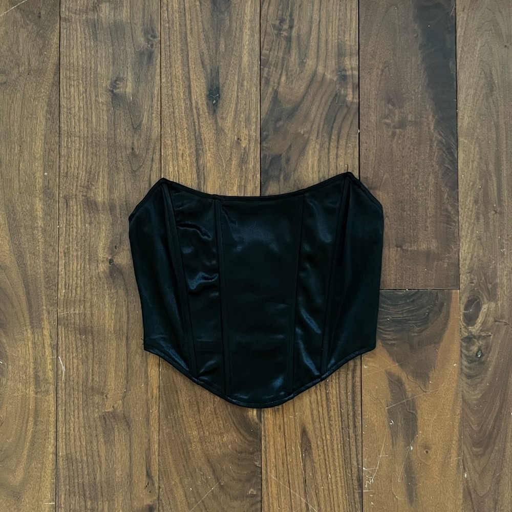 Black corset top